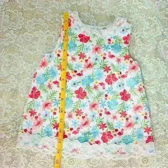 Little Me Child Size 18 Months MultiColor Flamingo Two-Piece Outfit - Picture 9 of 16